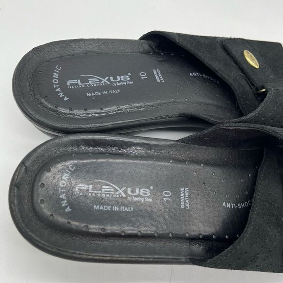 Flexus by Spring Step Kea Women's Suede Slide Sandals 10 - Picture 6 of 6